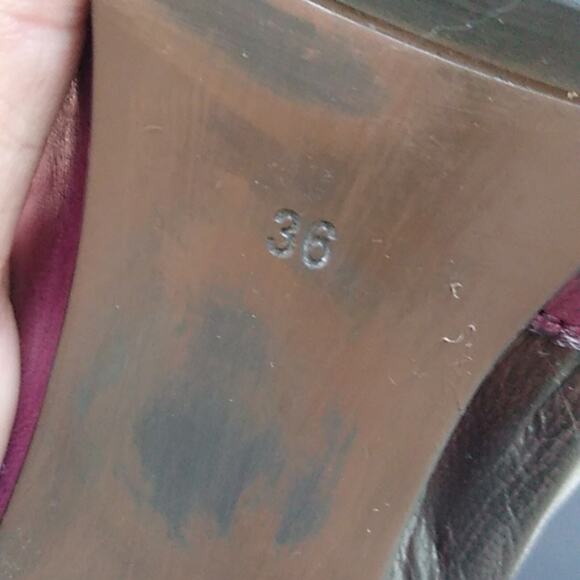 Canal Grande Made In Italy Multicolor Oxford Western Leather Heeled Bootie 36 - Picture 12 of 12